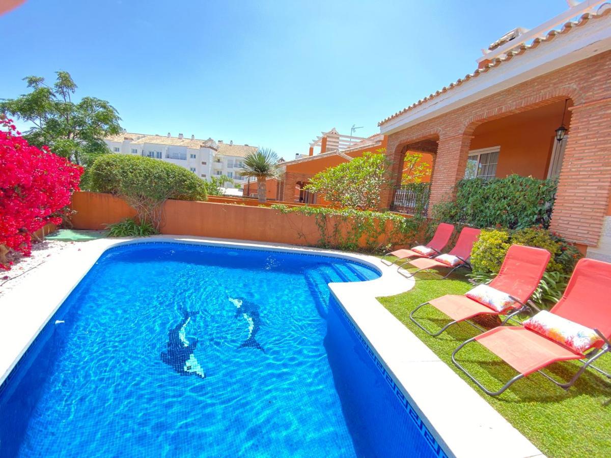 Villa With Heated Private Pool, Sea View& Turkish Sauna Benalmádena Zewnętrze zdjęcie