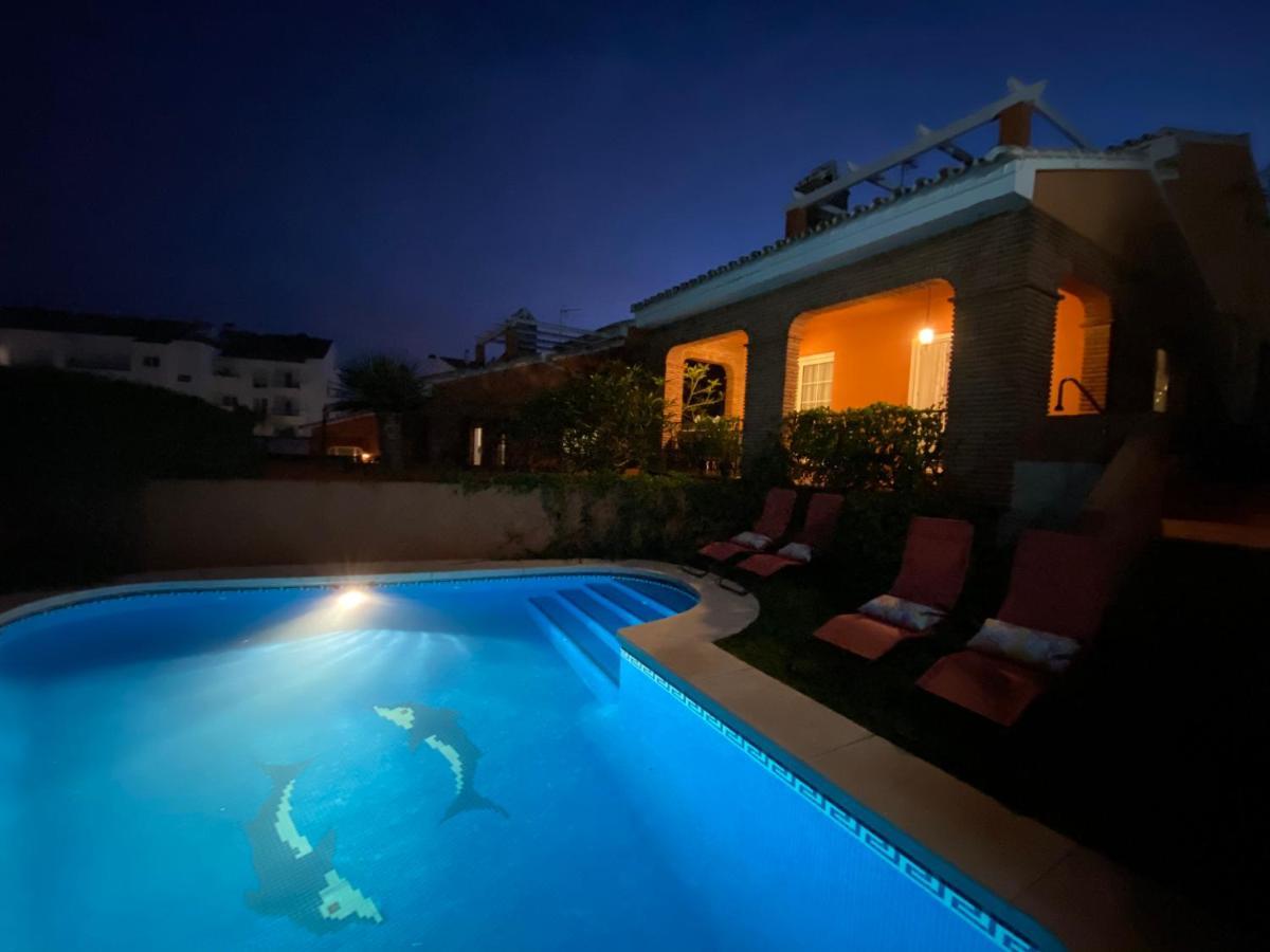 Villa With Heated Private Pool, Sea View& Turkish Sauna Benalmádena Zewnętrze zdjęcie